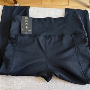 Tahari Women's Black Bike Shorts